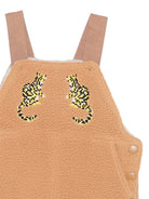 Salopette per neonato Stella McCartney Kids beige con ricamo TZA312 Z0624 362 STELLA McCARTNEY KIDS 