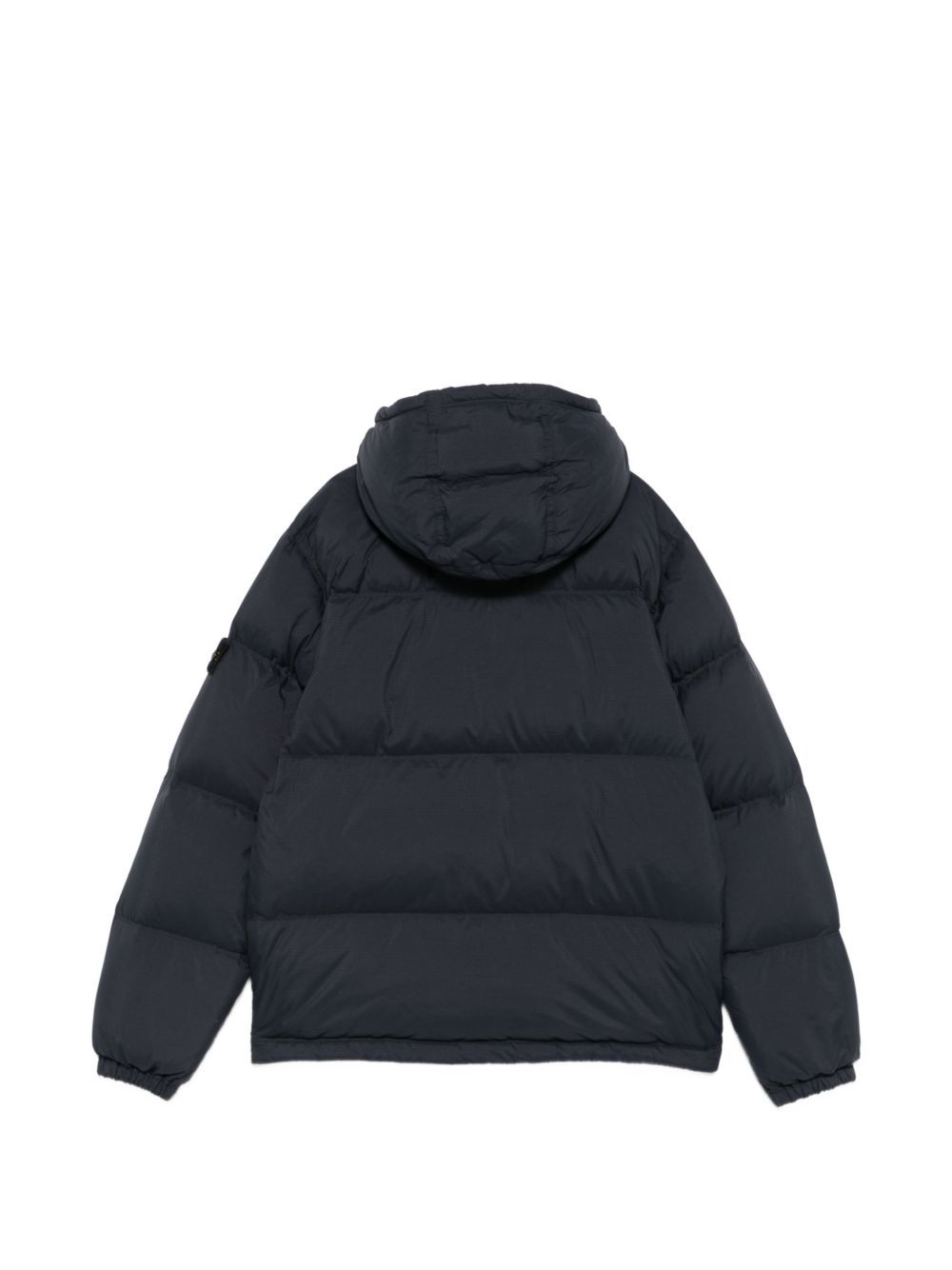 Giacca imbottita per bambino Stone Island Junior blu con applicazione logo L2S164100005S0483 V0020 STONE ISLAND KIDS 