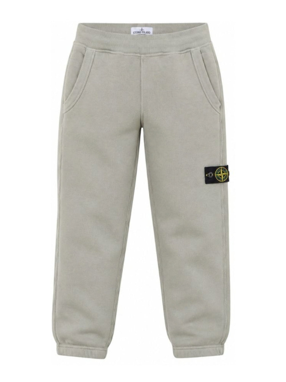 Pantaloni sportivi per bambino Stone Island Kids grigio con logo L2S166200002S0A20 V0068 STONE ISLAND KIDS 