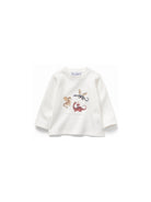 T-shirt per neonato Tartine & Chocolat bianca con stampa grafica CD10031 39 TArtine & Chocolat KIDS 