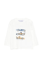 T-shirt per neonato Tartine & Chocolat bianca con stampa grafica CD10031 72 TArtine & Chocolat KIDS 