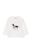T-shirt per neonato Tartine & Chocolat bianca con stampa grafica CD10041 13 TArtine & Chocolat KIDS 
