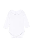 Tutina per neonato Tartine & Chocolat bianca con colletto ricamato CD11011 01 TArtine & Chocolat KIDS 