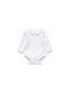 Tutina per neonato Tartine & Chocolat bianca con colletto ricamato CD11011 01 TArtine & Chocolat KIDS 