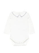 Tutina per neonato Tartine & Chocolat bianca con colletto ricamato CD11011 13 TArtine & Chocolat KIDS 