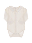 Tutina per neonato Tartine & Chocolat bianca con colletto ricamato CD11030 13 TArtine & Chocolat KIDS 