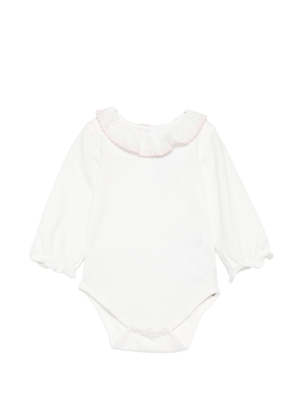 Tutina per neonata Tartine & Chocolat bianca con colletto ricamato CD11061 30 TArtine & Chocolat KIDS 