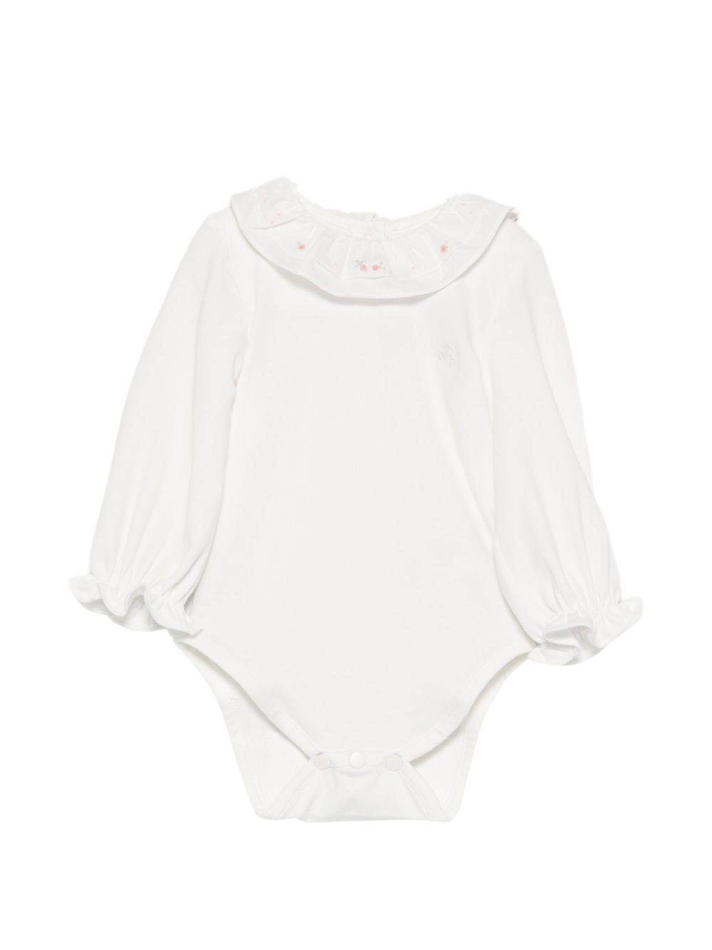 Tutina per neonata Tartine & Chocolat bianca con colletto ricamato CD11081 30 TArtine & Chocolat KIDS 