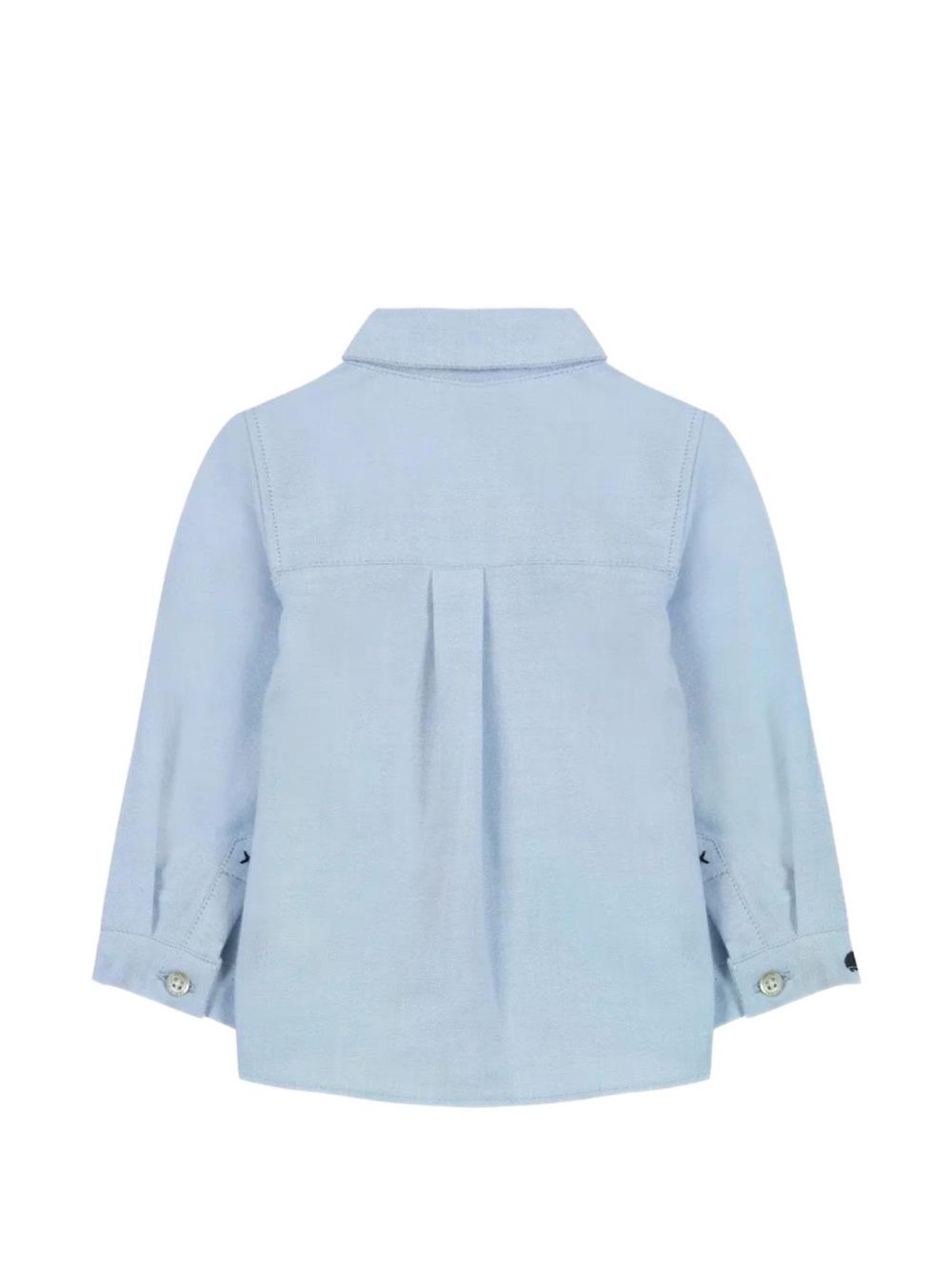 Camicia per neonato Tartine & Choccolat Kids azzurra con logo ricamato sul petto CD12021 40 TArtine & Chocolat KIDS 