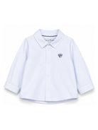 Camicia per neonato Tartine & Chocolat Kids azzurra con design a righe CD12021 41 TArtine & Chocolat KIDS 