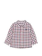 Camicia per neonato Tartine Et Chocolat multicolore a quadri con ricamo CD12031 13 TArtine & Chocolat KIDS 