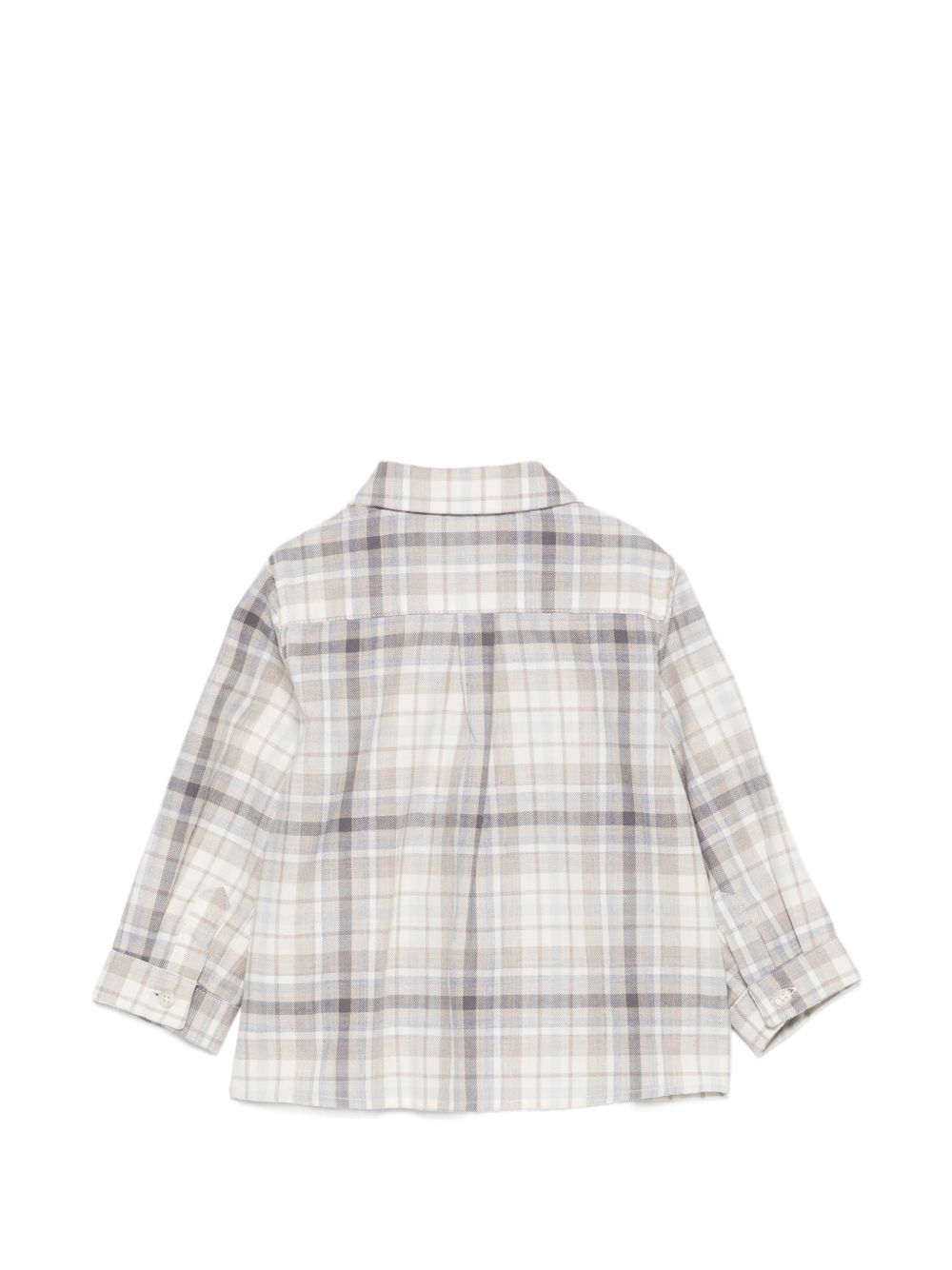 Camicia per neonato Tartine Et Chocolat multicolore a quadri con ricamo CD12041 63 TArtine & Chocolat KIDS 