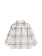 Camicia per neonato Tartine Et Chocolat multicolore a quadri con ricamo CD12041 63 TArtine & Chocolat KIDS 
