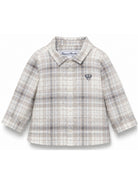 Camicia per neonato Tartine Et Chocolat multicolore a quadri con ricamo CD12041 63 TArtine & Chocolat KIDS 