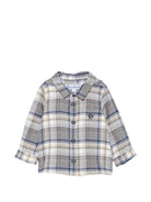 Camicia per neonato Tartine Et Chocolat multicolore a quadri con ricamo CD12071 46 TArtine & Chocolat KIDS 