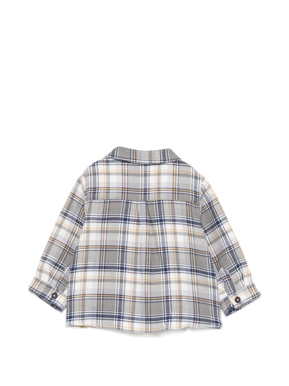 Camicia per neonato Tartine Et Chocolat multicolore a quadri con ricamo CD12071 46 TArtine & Chocolat KIDS 