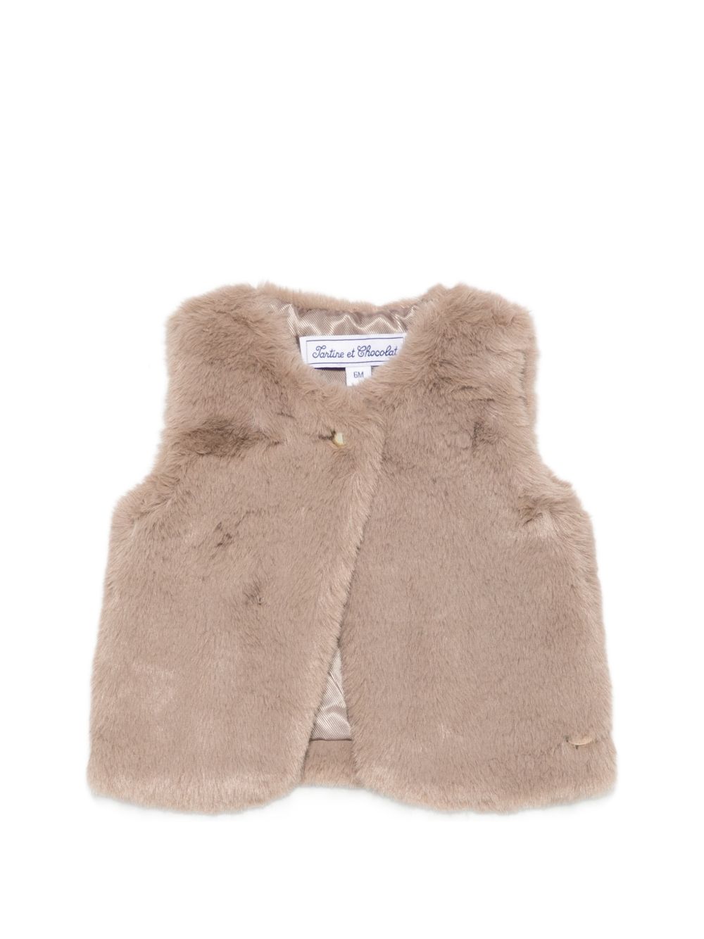Gilet per neonata Tartine Et Chocolat beige con bottoni CD16001 68 TArtine & Chocolat KIDS 