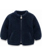 Giacca per neonato Tartine Et Chocolat blu in pile con zip CD17001 04 TArtine & Chocolat KIDS 