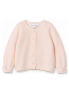 Cardigan per neonata Tartine Et Chocolat rosa con orlo a smerlo CD18000 30 TArtine & Chocolat KIDS 