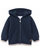 Maglione per neonato Tartine Et Chocolat blu con bordi a contrasto CD18011 04 TArtine & Chocolat KIDS 