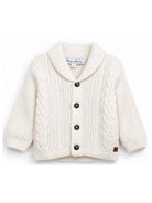 Cardigan per neonato Tartine Et Chocolat bianco con collo a scialle CD18021 13 TArtine & Chocolat KIDS 