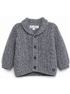 Cardigan per neonato Tartine Et Chocolat grigio con collo a scialle CD18021 46 TArtine & Chocolat KIDS 