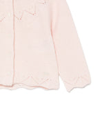 Cardigan per neonata Tartine Et Chocolat rosa con orlo a smerlo CD18061 30 TArtine & Chocolat KIDS 
