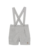 Shorts per neonato Tartine Et Chocolat grigio con tessuto in twill CD22021 22 TArtine & Chocolat KIDS 