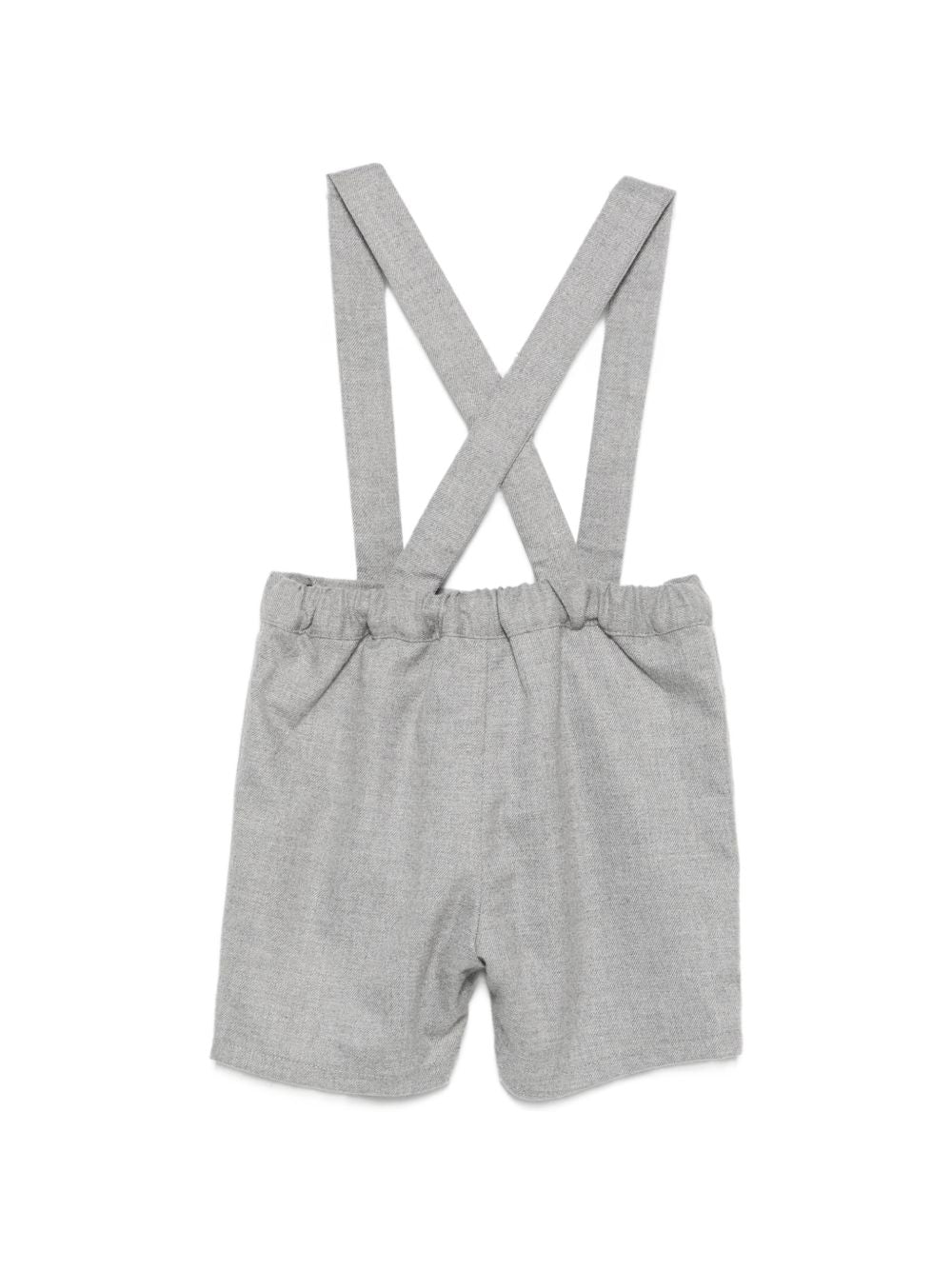 Shorts per neonato Tartine Et Chocolat grigio con tessuto in twill CD22021 22 TArtine & Chocolat KIDS 