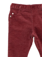 Pantaloni per neonato Tartine Et Chocolat bordeaux a coste CD22031 39 TArtine & Chocolat KIDS 