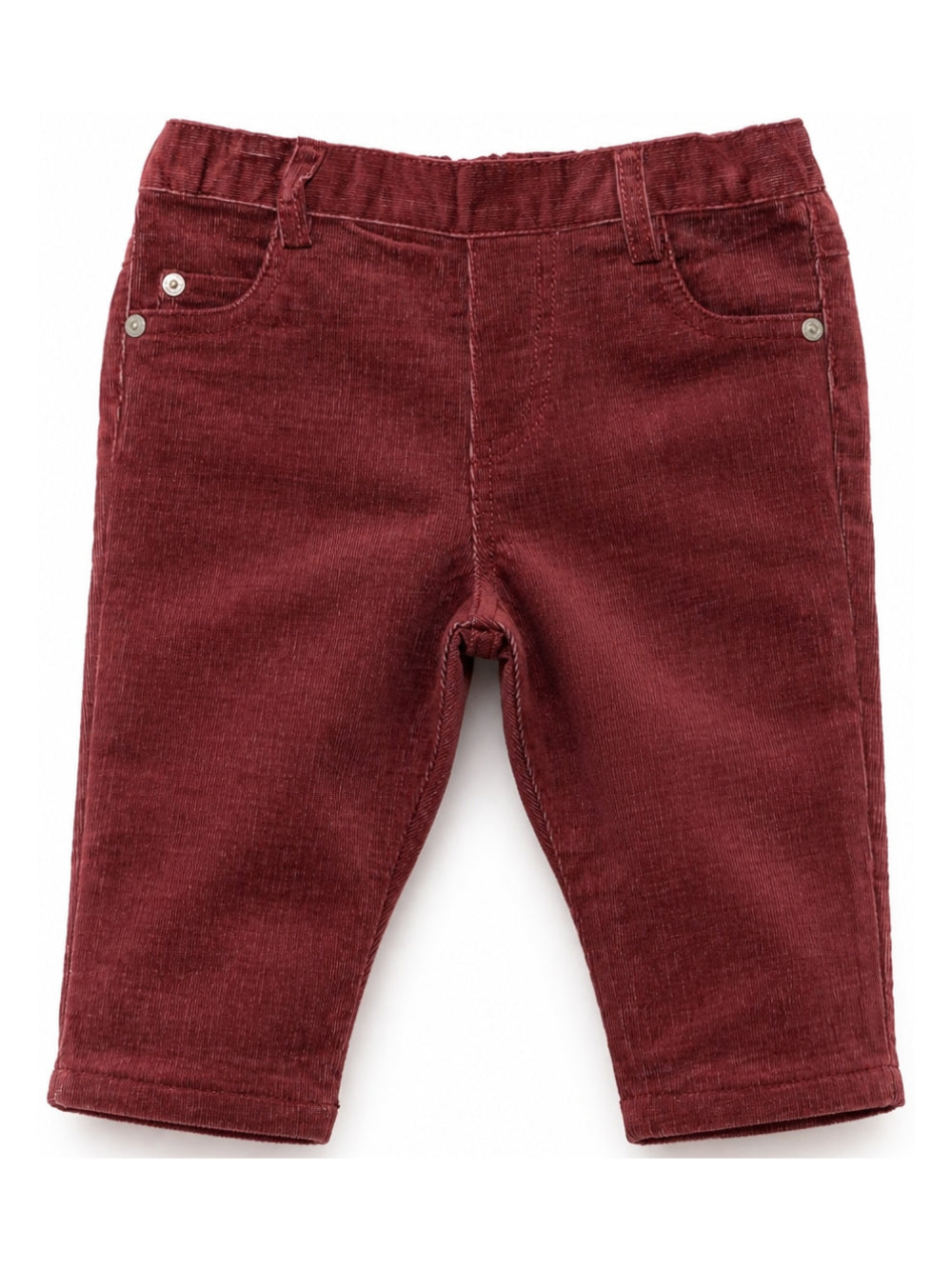 Pantaloni per neonato Tartine Et Chocolat bordeaux a coste CD22031 39 TArtine & Chocolat KIDS 