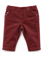 Pantaloni per neonato Tartine Et Chocolat bordeaux a coste CD22031 39 TArtine & Chocolat KIDS 