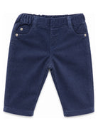 Pantaloni per neonato Tartine Et Chocolat blu a coste CD22031 46 TArtine & Chocolat KIDS 