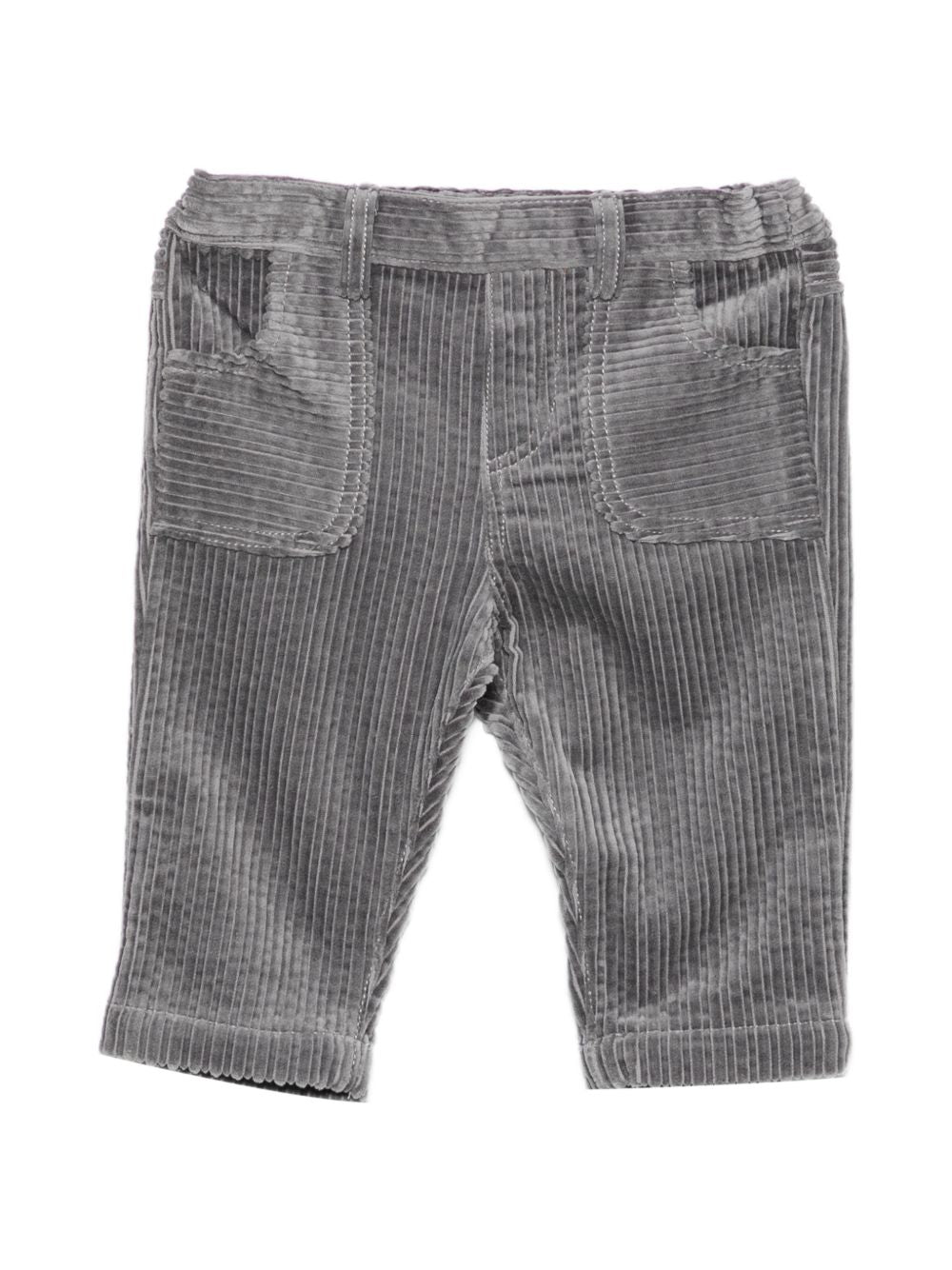 Pantaloni per neonato Tartine Et Chocolat grigio in velluto a coste CD22041 22 TArtine & Chocolat KIDS 