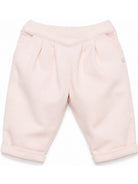 Pantaloni per neonata Tartine Et Chocolat rosa a coste con pieghe CD22091 30 TArtine & Chocolat KIDS 