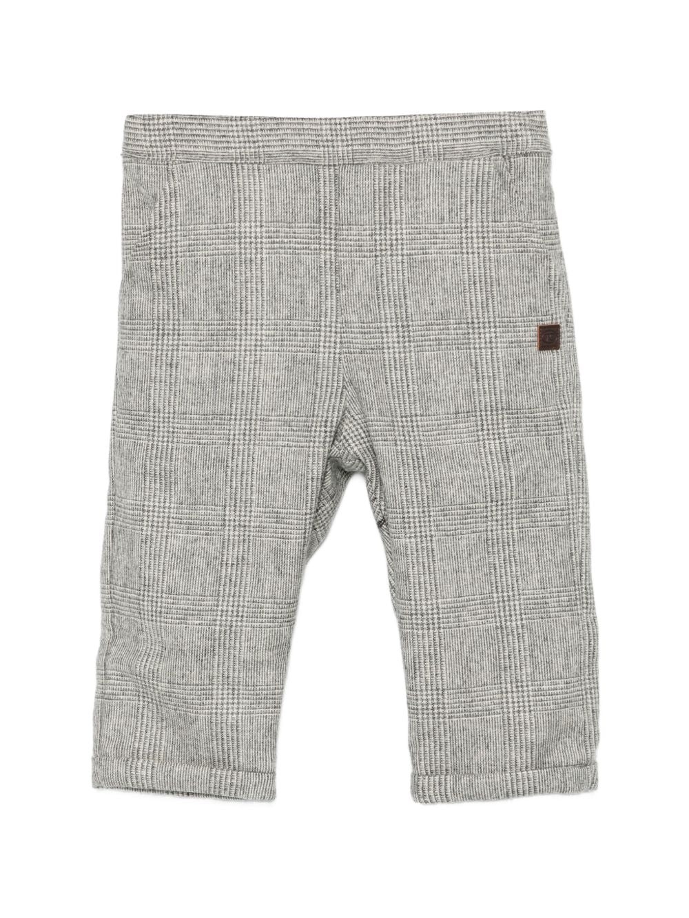 Pantaloni per neonato Tartine Et Chocolat grigi con motivo Principe di Galles CD22131 22 TArtine & Chocolat KIDS 