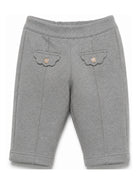 Pantaloni per neonata Tartine Et Chocolat grigi con orlo a smerlo CD22151 22 TArtine & Chocolat KIDS 