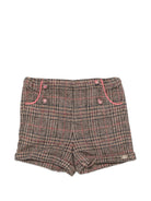 Shorts per neonata Tartine Et Chocolat marrone con risvolto CD26021 69 TArtine & Chocolat KIDS 