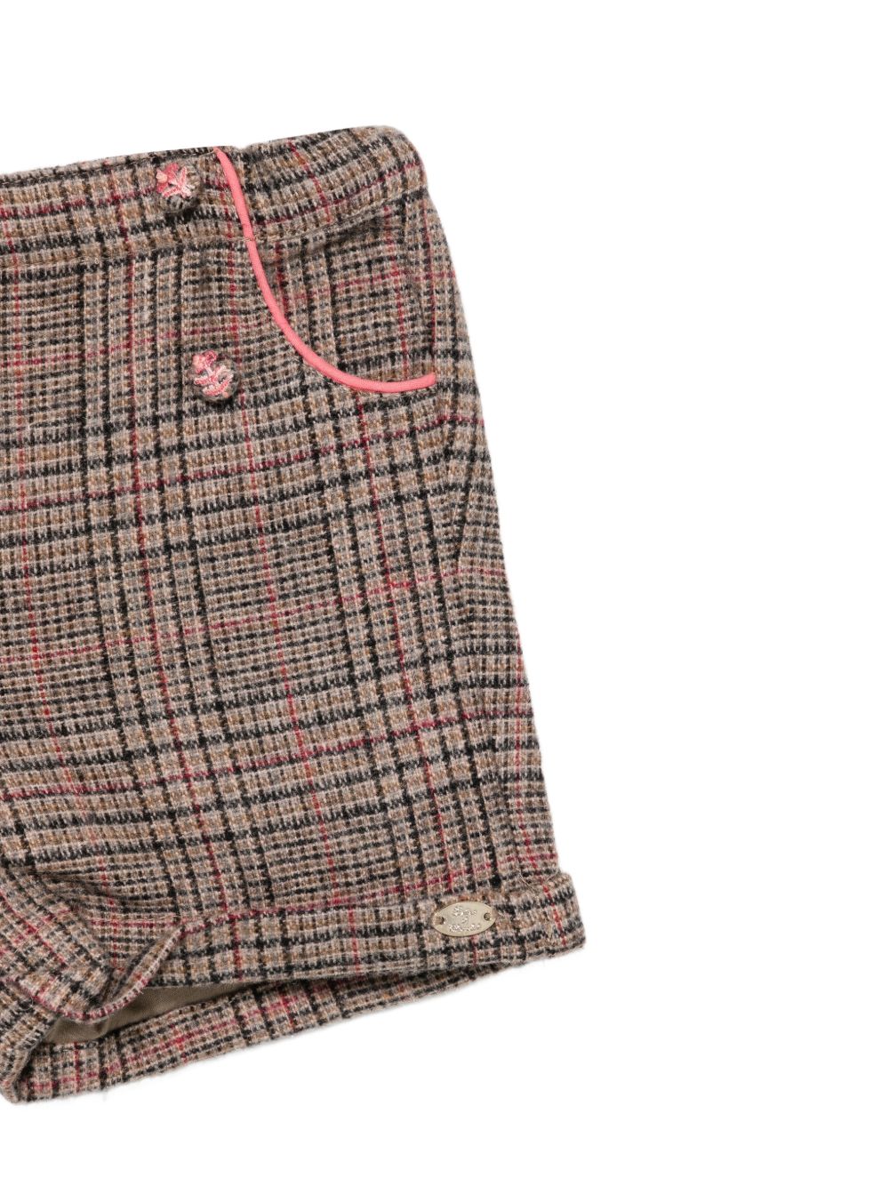 Shorts per neonata Tartine Et Chocolat marrone con risvolto CD26021 69 TArtine & Chocolat KIDS 