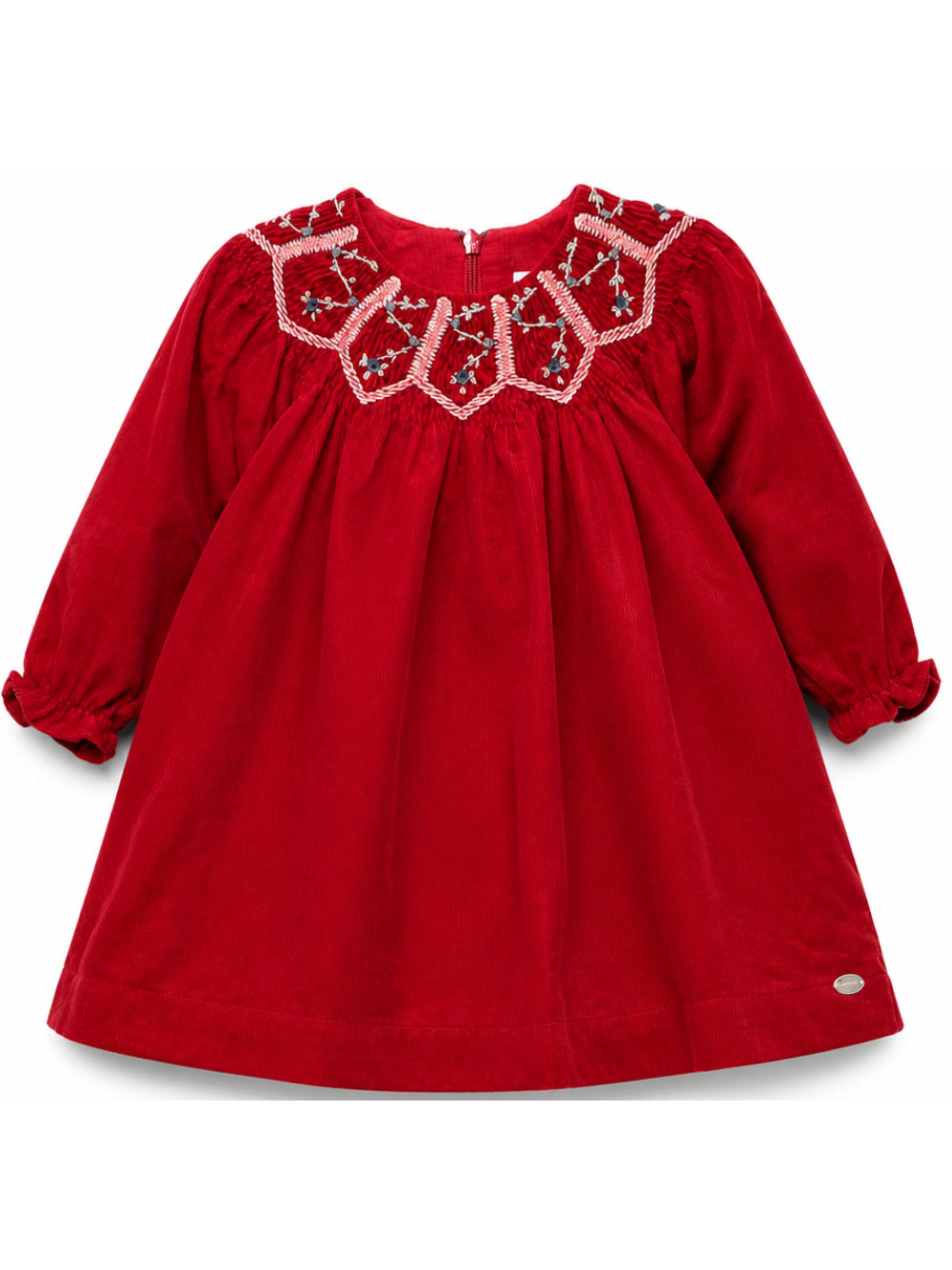 Abito per neonata Tartine Et Chocolat rosso a coste CD30011 03 TArtine & Chocolat KIDS 