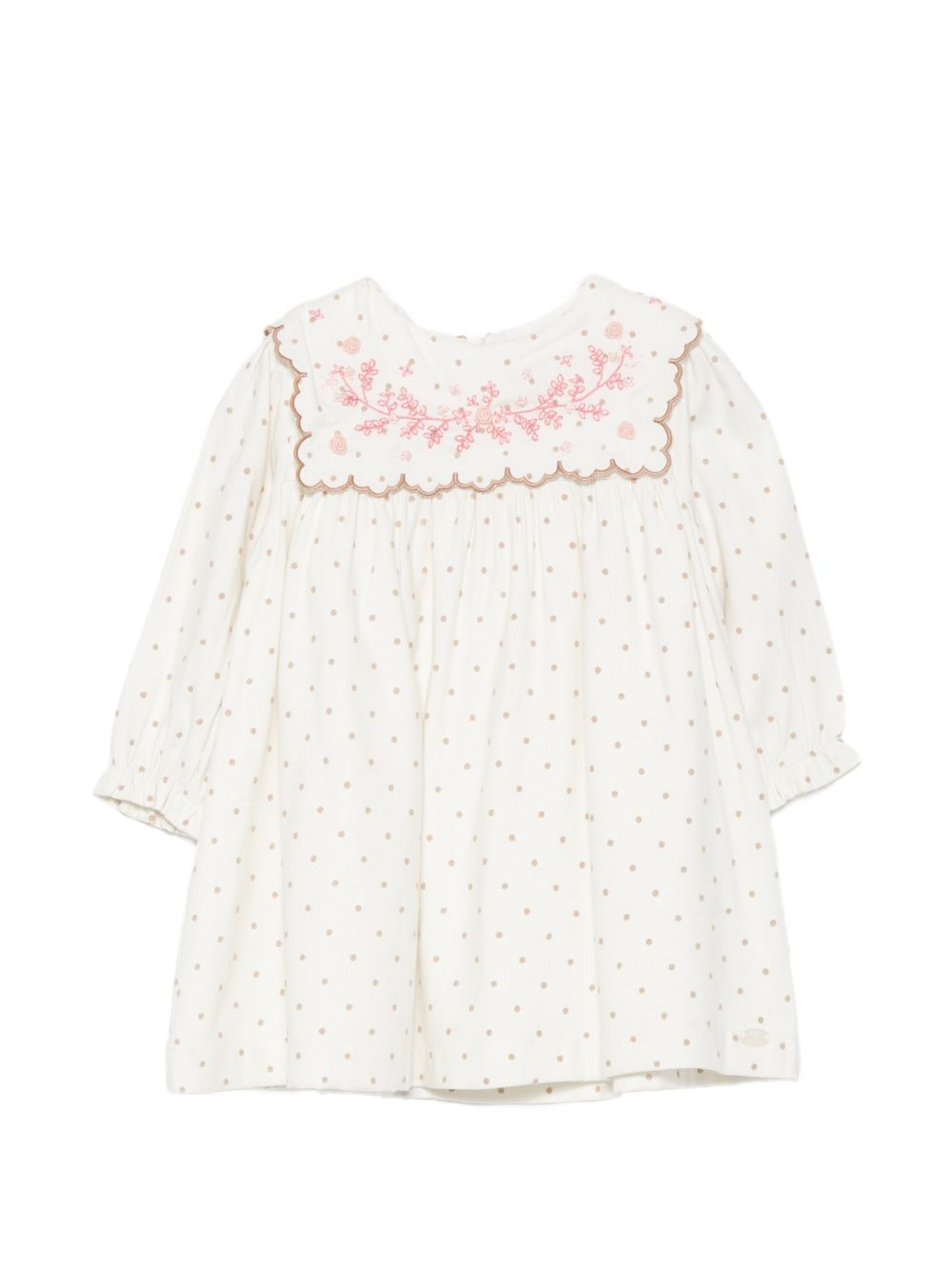 Abito midi per neonata Tartine Et Chocolat bianco con motivo a pois CD30041 13 TArtine & Chocolat KIDS 