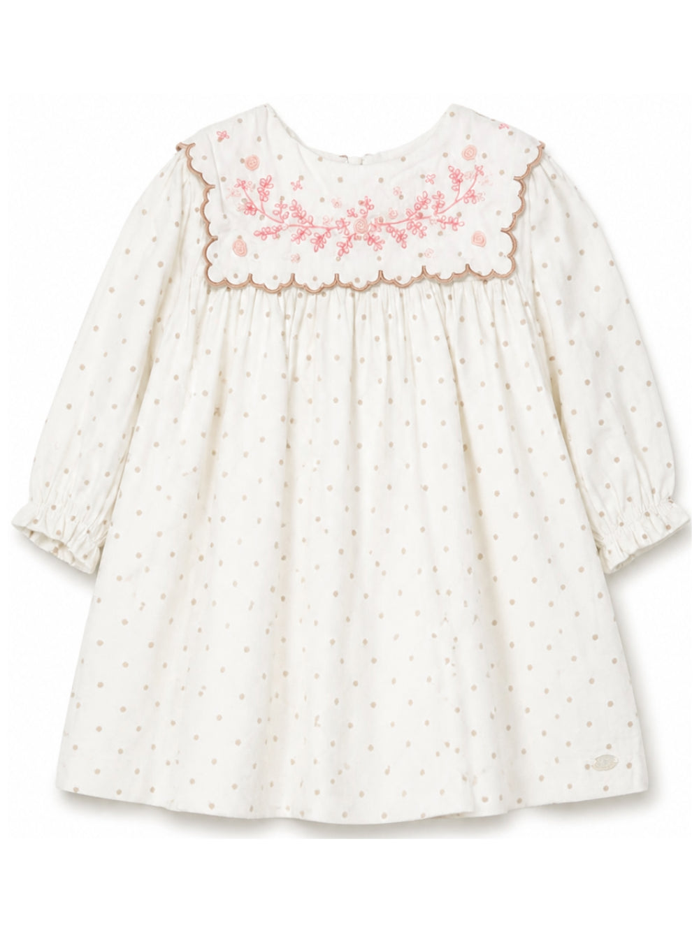 Abito midi per neonata Tartine Et Chocolat bianco con motivo a pois CD30041 13 TArtine & Chocolat KIDS 