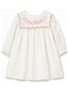 Abito midi per neonata Tartine Et Chocolat bianco con motivo a pois CD30041 13 TArtine & Chocolat KIDS 