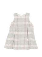 Abito a quadri per neonata Tartine Et Chocolat grigio con motivo a quadri CD30191 68 TArtine & Chocolat KIDS 