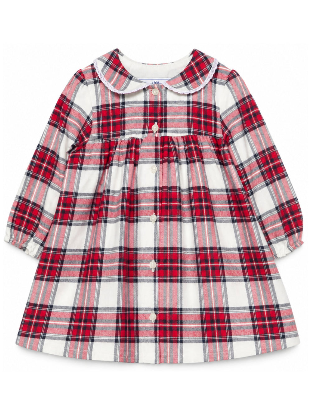 Abito per neonata Tartine Et Chocolat multicolore con colletto e motivo a quadri CD30231 13 TArtine & Chocolat KIDS 