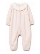 Tutina per neonata Tartine Et Chocolat rosa con colletto in pizzo CD32050 30 TArtine & Chocolat KIDS 