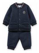 Tuta sportiva per neonato Tartine Et Chocolat blu con applicazione logo CD35001 04 TArtine & Chocolat KIDS 