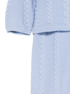 Set cardigan e pantaloni per neonato Tartine Et Chocolat azzurro in maglia a trecce CD36030 42 TArtine & Chocolat KIDS 
