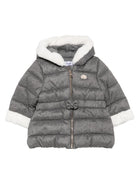 Cappotto per neonata Tartine Et Chocolat Kids grigio con finitura imbottita CD42061 22 TArtine & Chocolat KIDS 