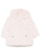 Cappotto per neonata Tartine Et Chocolat Kids rosa in pelliccia sintetica CD44001 30 TArtine & Chocolat KIDS 